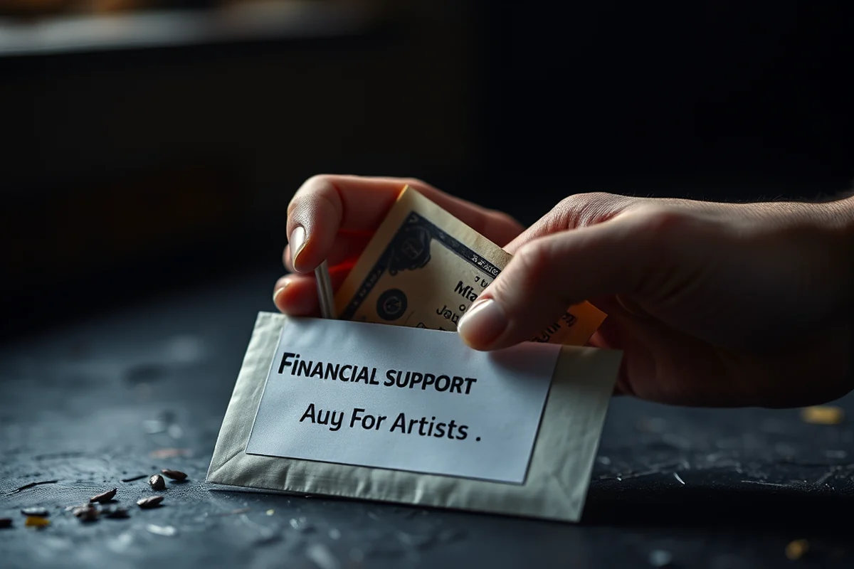 financial support for artists — Financial Support For Artists (step by step)