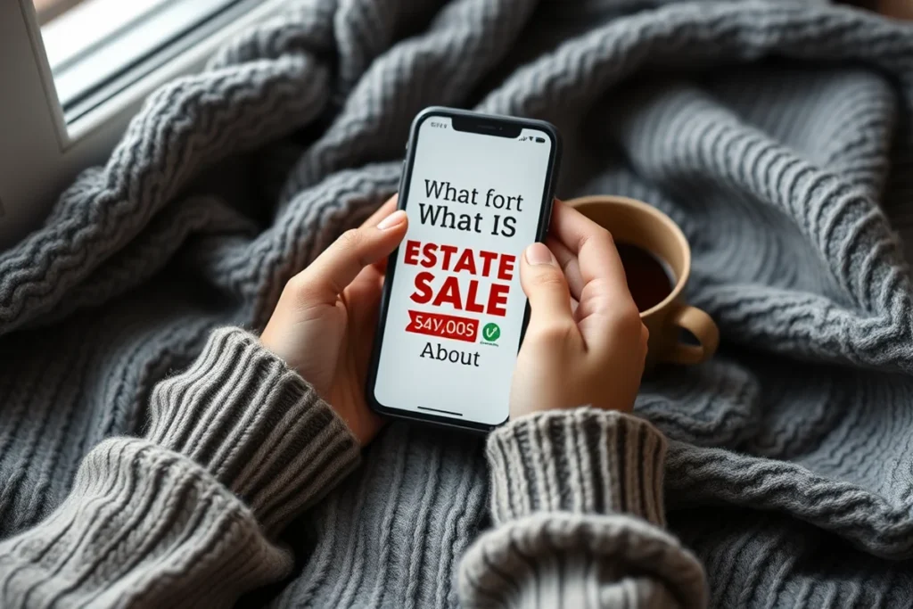What Is The Estate Sale About